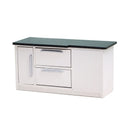 1:12 Miniature Houses Furniture Kitchen Cabinet Sink Stove Cupboard Decor