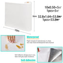 Linen Wallpaper Self-adhesive Waterproof Moisture-proof and Moldy Resistant 3D Wall Stickers Home Living Room Wall Decoration