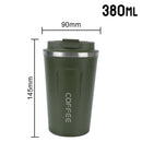 380/510ML Thermo Cafe Leak_Proof Travel Thermo Cup Double Stainless Steel for Tea Water Coffee Coffee Mug Car Thermos Mug