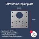 1/Hinge Repair Plate Cabinet Hinges Cupboard Door Fixing Mounting Plate Furniture Hardware Side Panel Hinges Repair