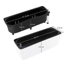Self Watering Planter Flower Pot with Water Level Indicator Rectangular Large Bonsai Planting Container for Home Garden Office