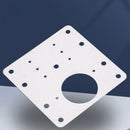 1/Hinge Repair Plate Cabinet Hinges Cupboard Door Fixing Mounting Plate Furniture Hardware Side Panel Hinges Repair
